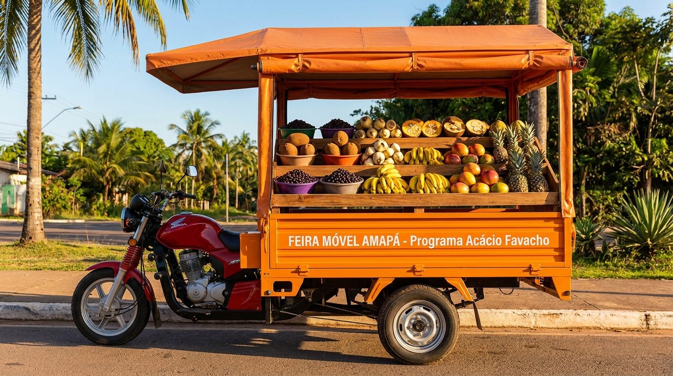 Feira Móvel de Frutas Amazônicas