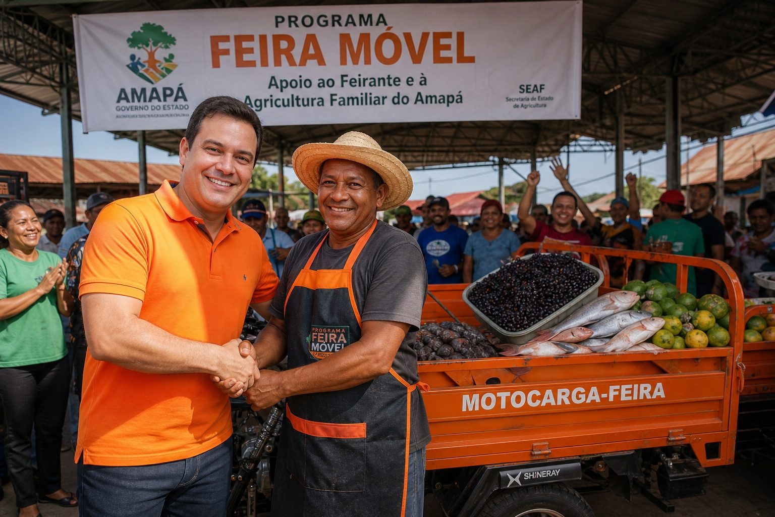 Empreendedor e feirante do Amapá