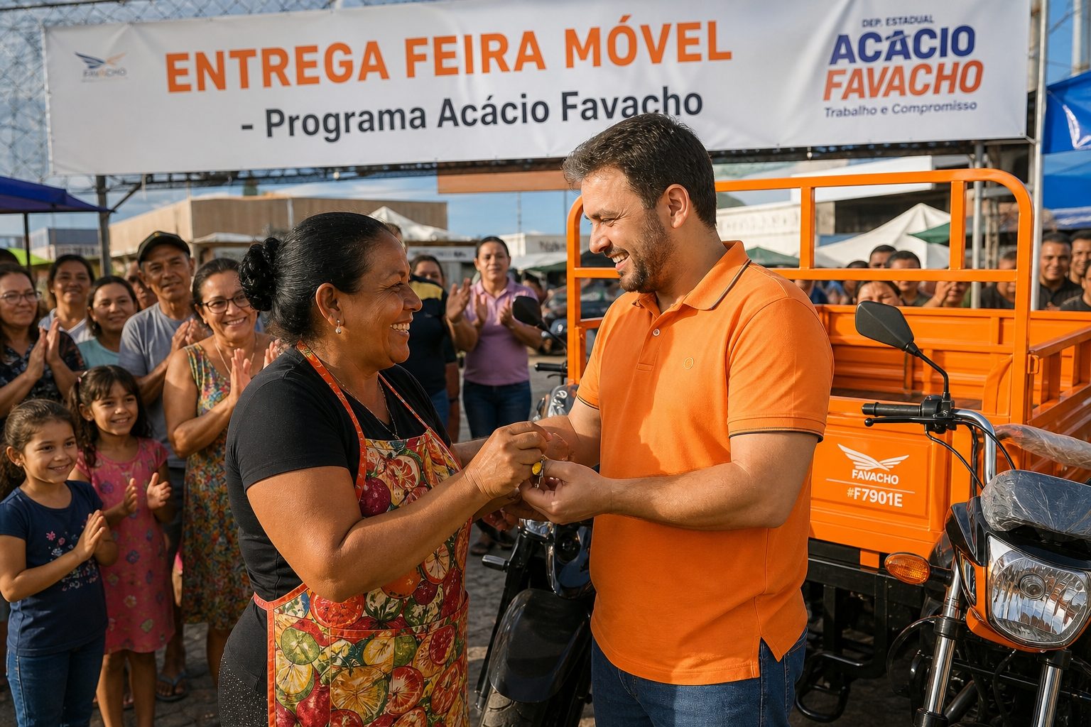 Entrega de MOB CARGO a empreendedora